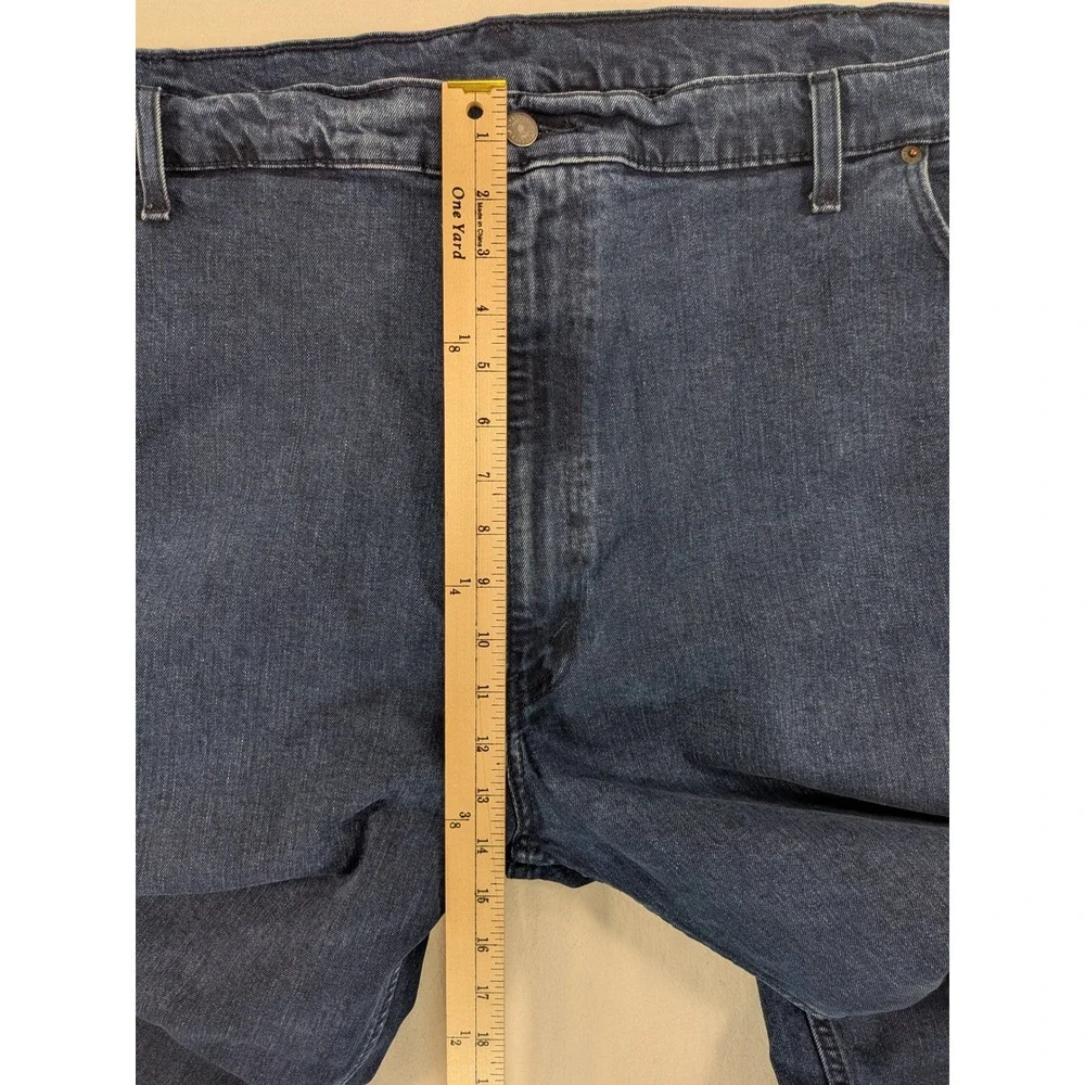 Levi's 559 Jeans Men W56 L30 Blue Denim BIG Stretch Relaxed Classic Straight EUC